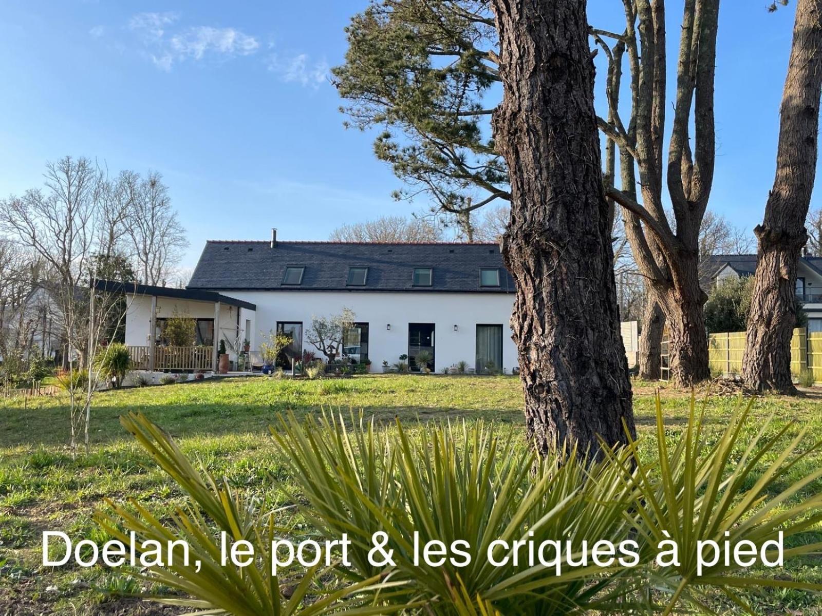 Ty Glazu Doelan Espace 60M2, Port& Criques A Pied, 2 Chambres Privees Au 1Er Etage, Sdb, Wc Separe Clohars-Carnoët Eksteriør bilde
