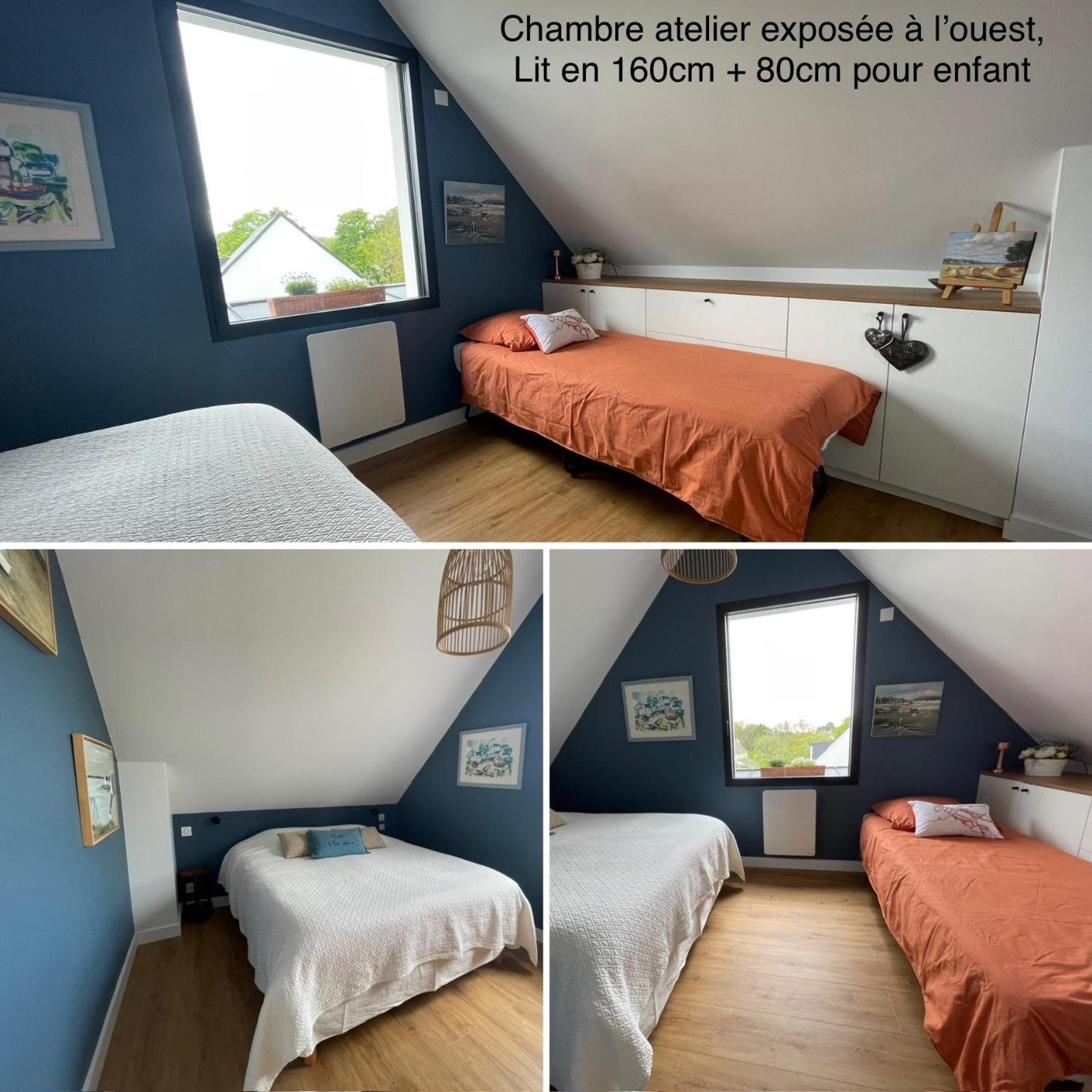 Ty Glazu Doelan Espace 60M2, Port& Criques A Pied, 2 Chambres Privees Au 1Er Etage, Sdb, Wc Separe Clohars-Carnoët Eksteriør bilde