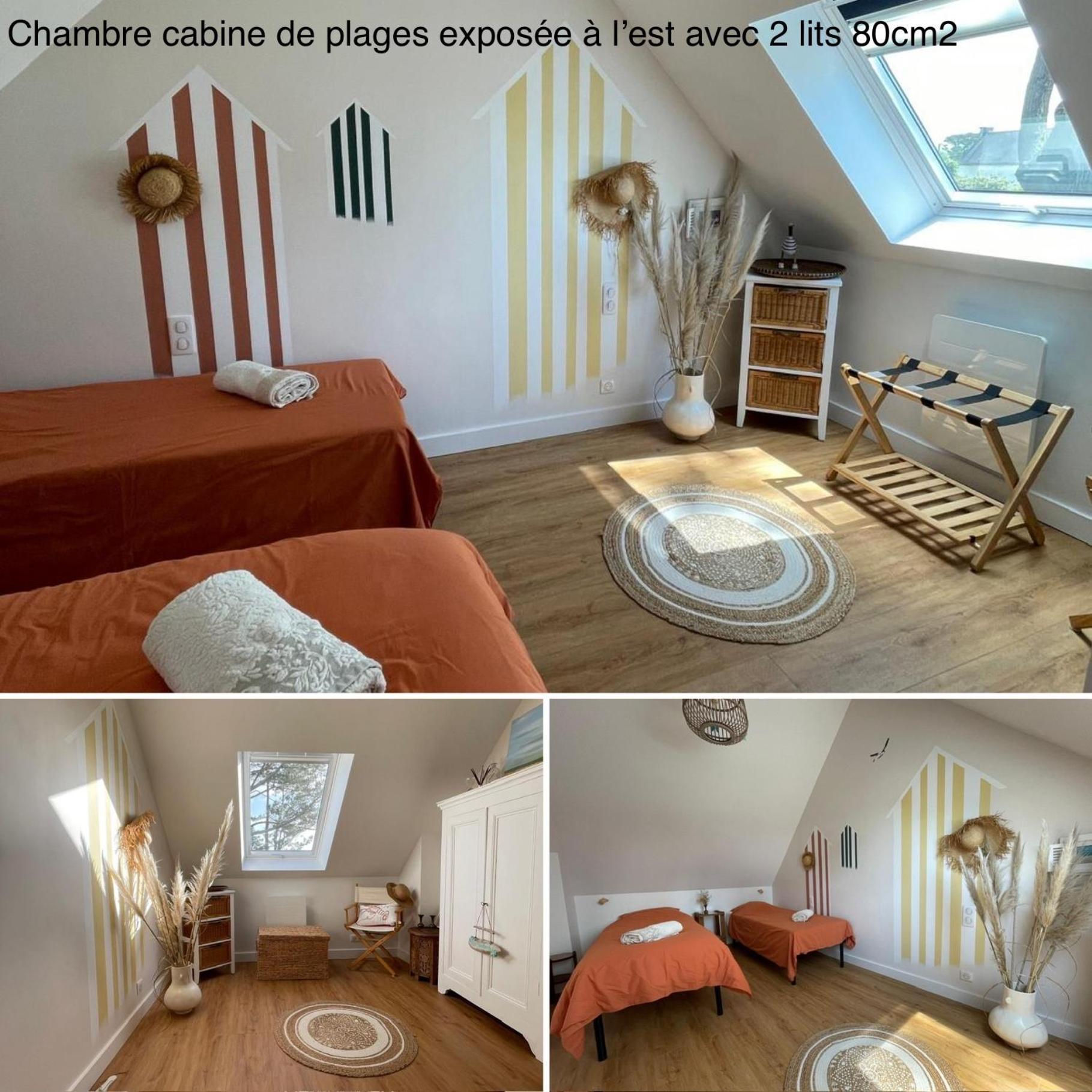 Ty Glazu Doelan Espace 60M2, Port& Criques A Pied, 2 Chambres Privees Au 1Er Etage, Sdb, Wc Separe Clohars-Carnoët Eksteriør bilde